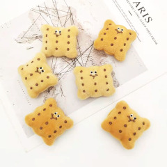 New cartoon plush cookie accessories, cute creative figurine decoration items, bag accessories and supplementary materials.