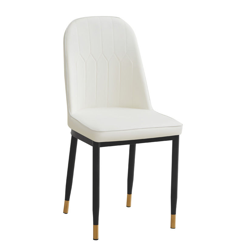 Silla de comedor de lujo ligera, taburetes domésticos, estilo nórdico simple, mesas y sillas de maquillaje en línea, restaurantes de hotel, mesas y sillas de comedor de hierro forjado