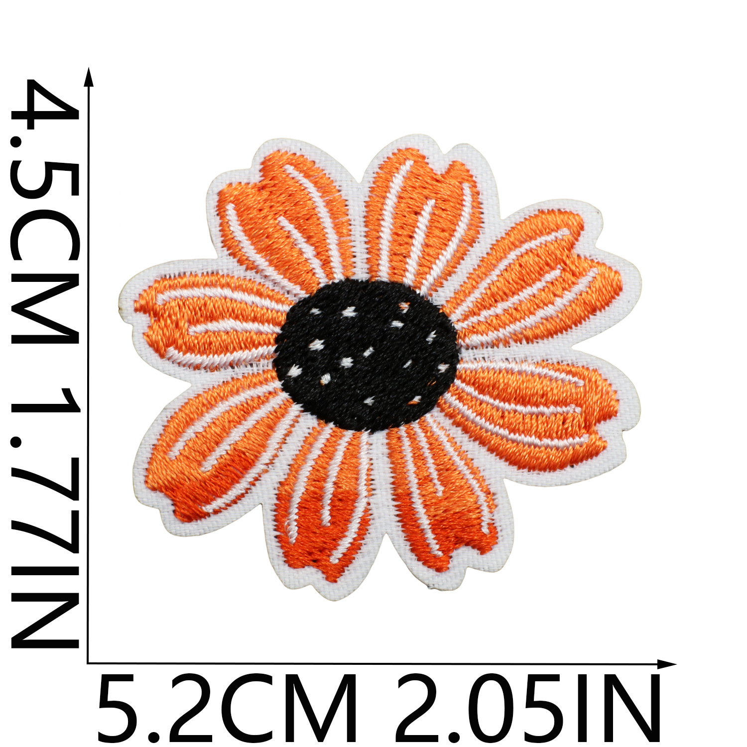 3g Weight Clothing Sticker Patches Classification 1 Piece, 1 Set Quantity Dacron thread Material Flower Pattern Casual, Elegant, Lady Style Embroidery Craft 1 Piece 1 Set Casual Elegant Lady Flower Dacron Thread Clothing Sticker Patches 11