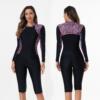 Women's One Piece Long Sleeve Swimsuit Surfing Suit New|ms