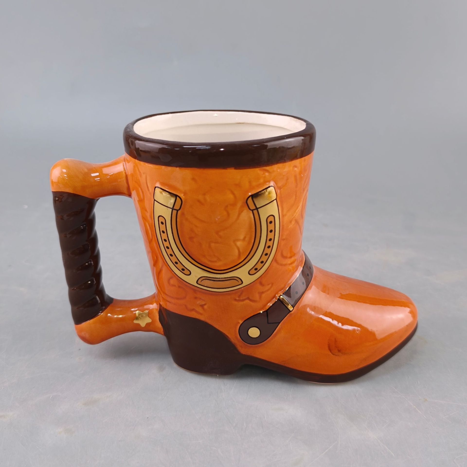 Botas creativas personalizadas de fábrica tazas de cerámica tazas de café tazas de cerámica tazas de bebida decoración para el hogar