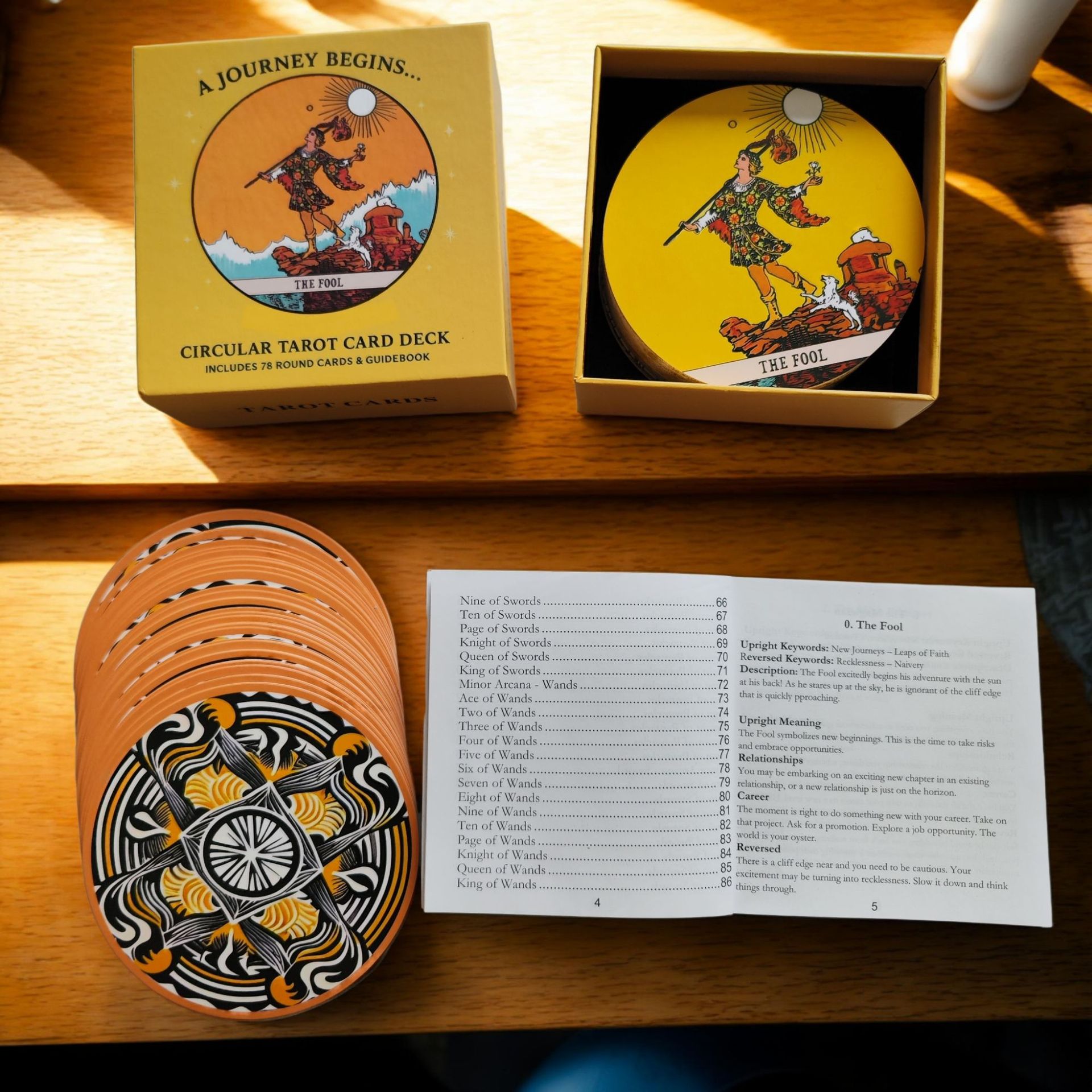 Cartas de tarot round waite versión inglesa juego de mesa_voghion.com