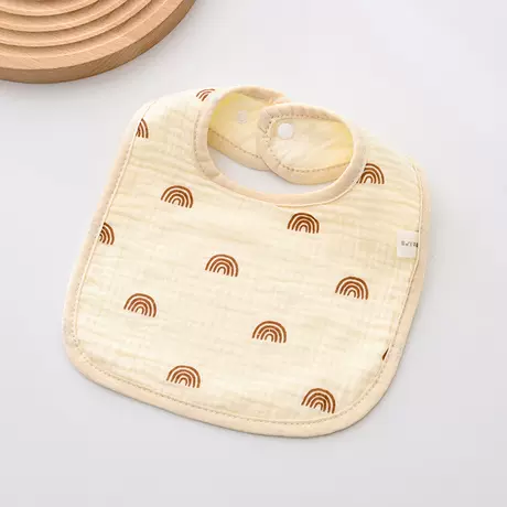 U-shaped bib rainbow