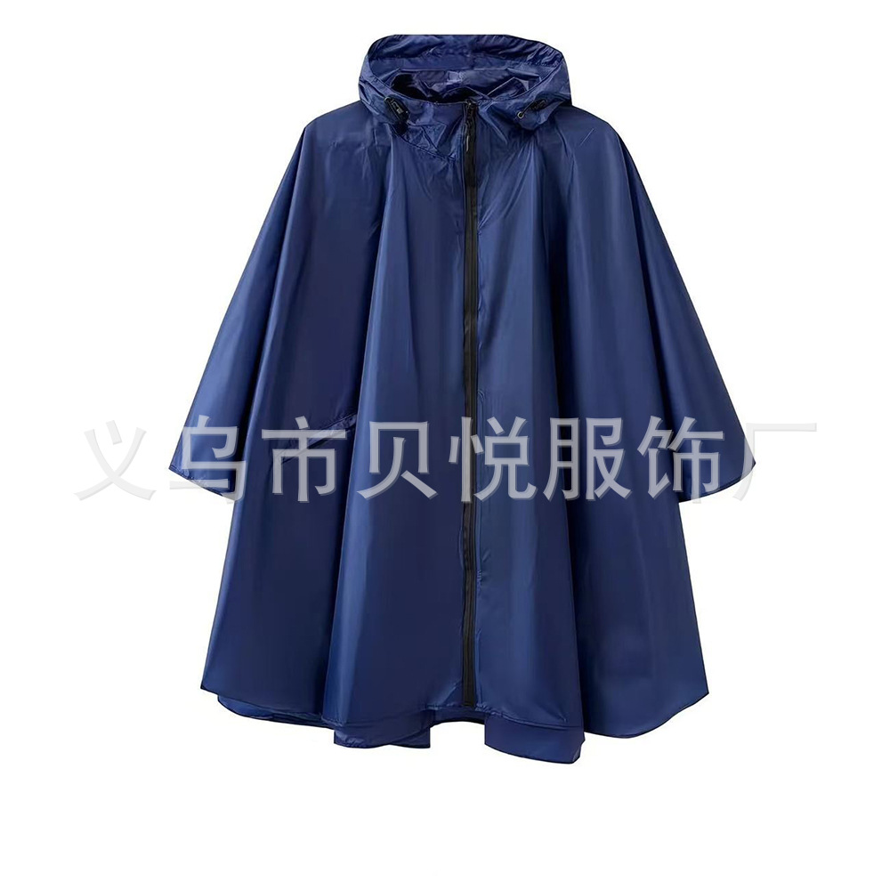 Poncho Impermeable Ligero Tipo Capa, Transpirable, para Ciclismo y Uso al Aire Libre image 38