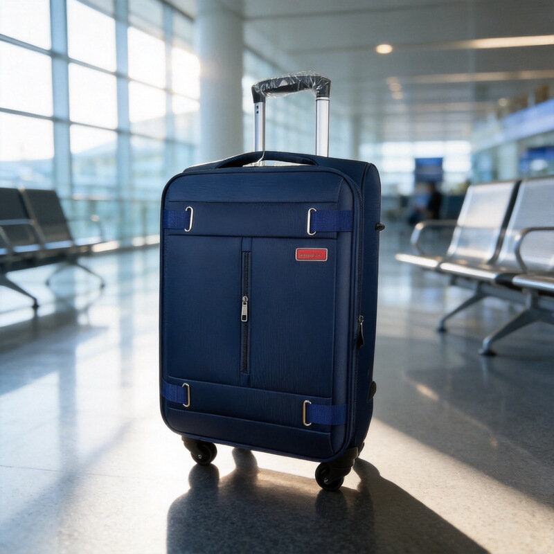 in stock large-capacity four-piece business luggage universal wheel business travel trolley case nylon suitcase