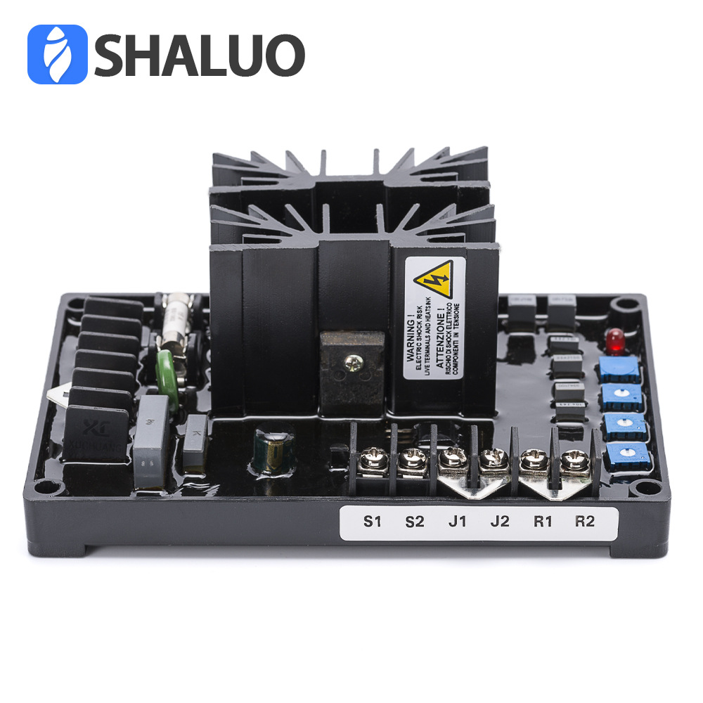 发电机备件通用自动电压调节器 AVR GAVR 20A 黑胶