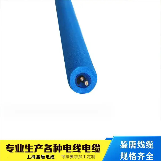 零浮力电缆水下机器人拖拽抗拉电缆 防海水耐腐蚀抗拉耐水解