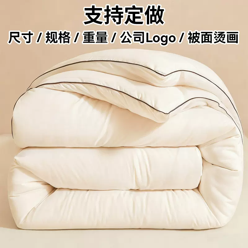 冬被被芯加厚被子可定制logo定制产品大豆被冬季加厚保暖被子双人