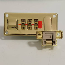 厂家直供外调密码锁小锁 箱包旅行箱专用便携扣锁 五金锁具