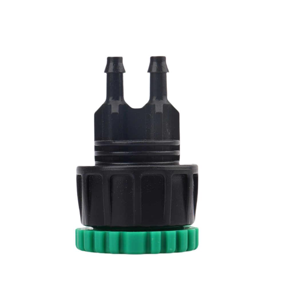 Junta de tubería de agua de jardín sistema de riego por goteo conector rápido grifo de agua automático riego de flores conector de manguera de tres vías tipo Y