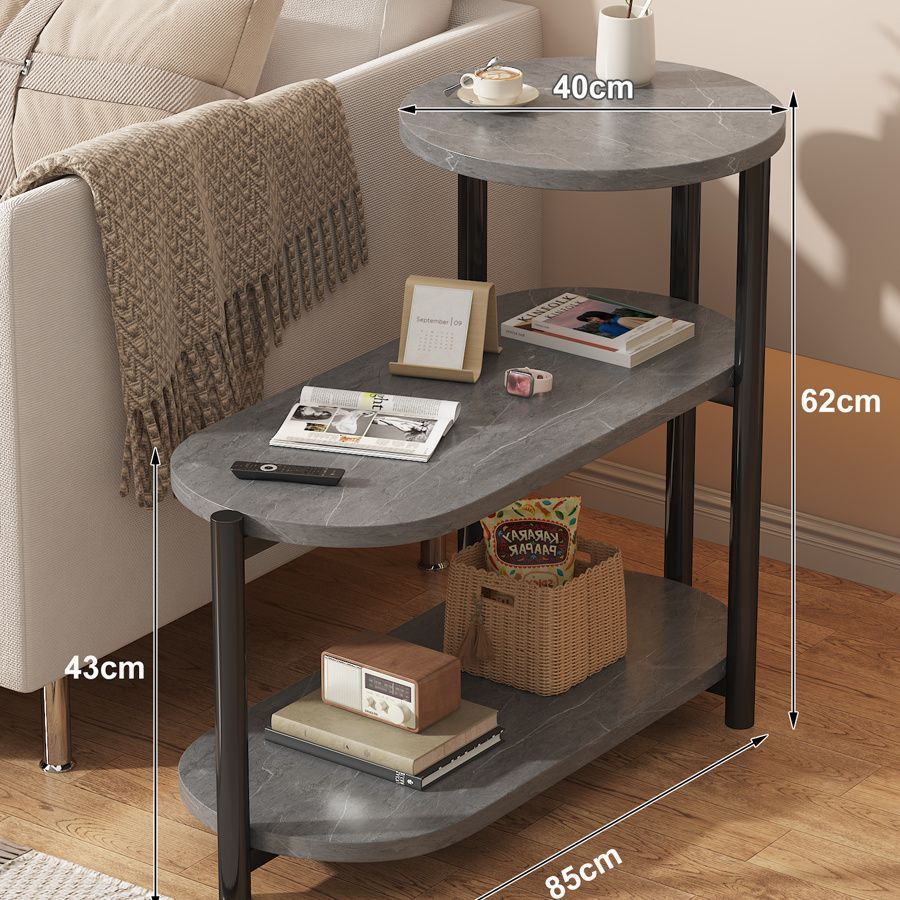 [블랙 프레임 대형] 그레이 라이트 패턴