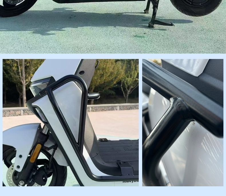 No.9 M395cmax Flash Rider Guardrail, No.9 M95C+ Electric Vehicle m3 Bumper, Anti-Collision Frame, Rear Cargo Rack Accessories