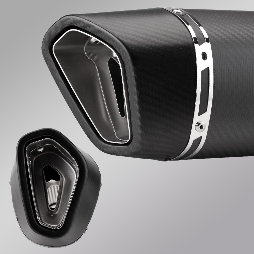 Motorcycle Racing-Style Street Exhaust Pipe Large Roman Tail Section Cbr650 Mt09 Race 800 Rc390