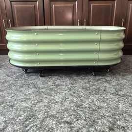 花园金属种植箱花箱室外菜园蔬菜种菜箱户外简约庭院阳台室内花盆