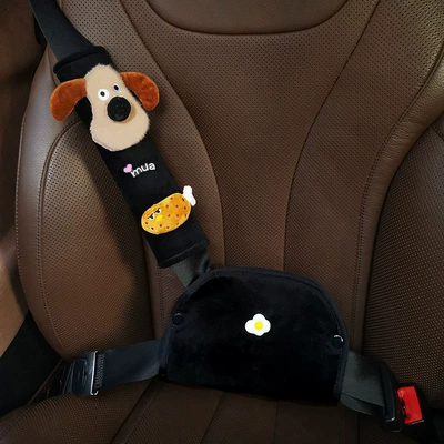 Fleece Protector, Child Safety – Seat belt shoulder pad - velvet-shield-chicken-leg-dog-velvet-style-universal