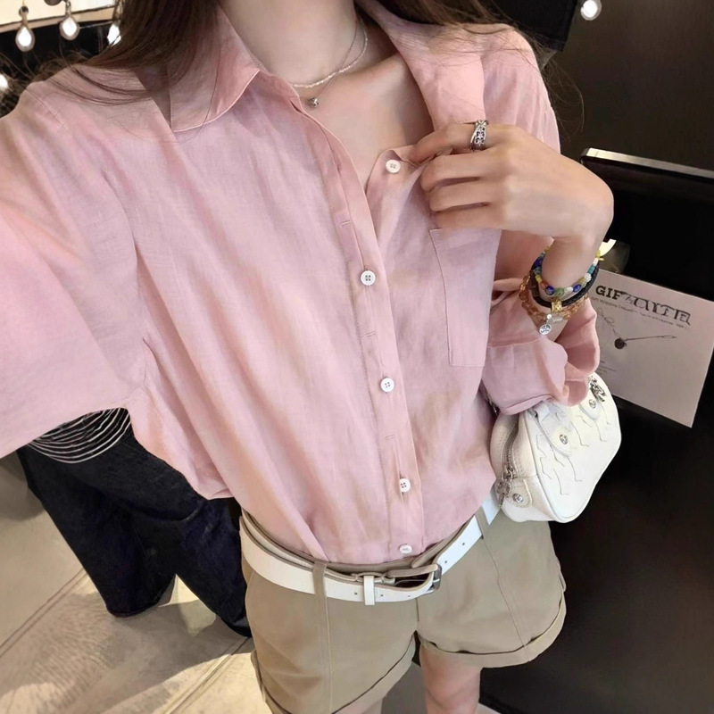 2026 New Arrivals: the More You Wear It, the More You Love It - Osaka Casual Wear, Old Money Style, All-Rayon Texture Shirt for Women, Summer and Autumn