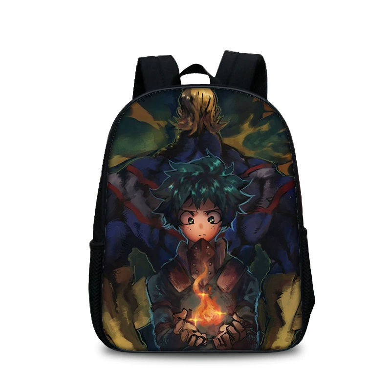 Рюкзак в стиле My Hero Academia 35 см, однослойный школьный рюкзак в стиле колледжа моего героя