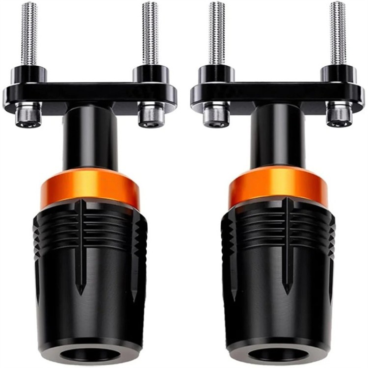 Suitable for KTM DUKE390 DUKE250 2017-2023 modified body crash protection ball + exhaust pipe crash protection bar