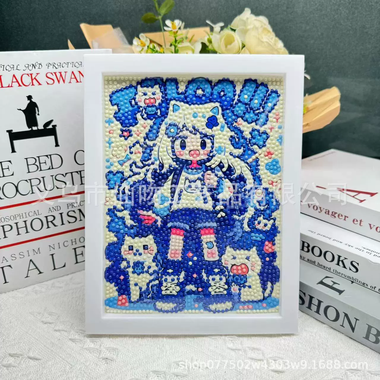 Набор для алмазной живописи Sanrio Kuromi, 17×22 см пластиковая рамка, набор для творчества DIY для детей