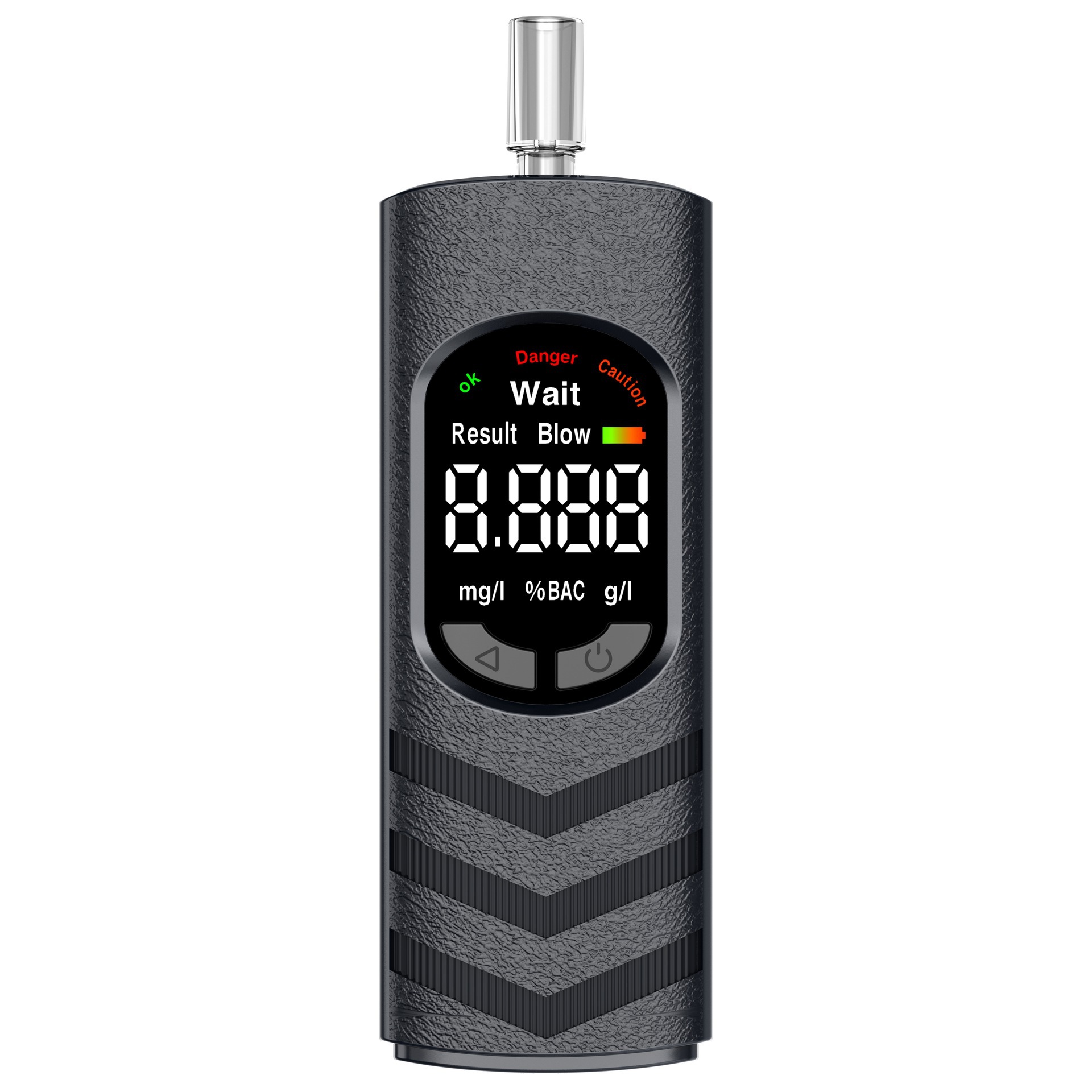 新款高精度便携式酒精检查仪吹气式语音播报测酒驾专用酒精测试仪