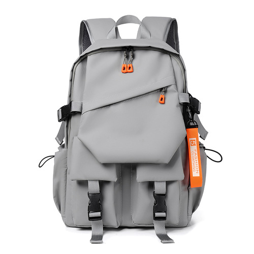 Men's Large Capacity Travel Laptop Backpack Casual Bag Korean Style Backpack for Middle School Students and University Students
