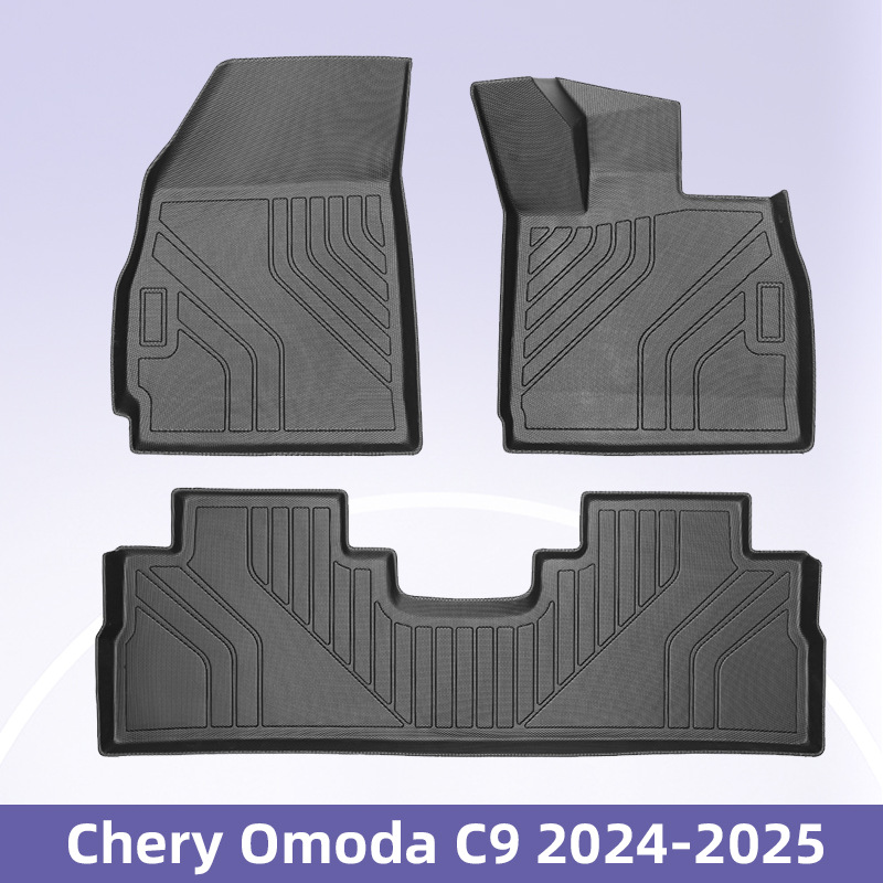 Aplicable a CHERY OMODA C9 2025 3D para todo el tiempo TPE almohadilla de pie almohadilla del maletero