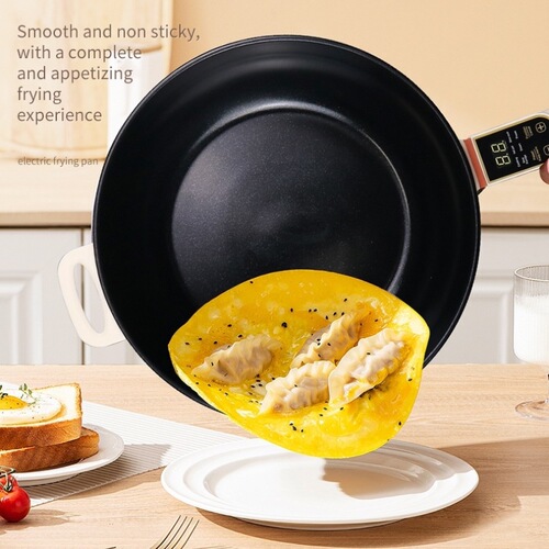 Weibili 110V220V multifunctional electric wok integrated non-stick dormitory plug-in high-power stir-frying electric wok