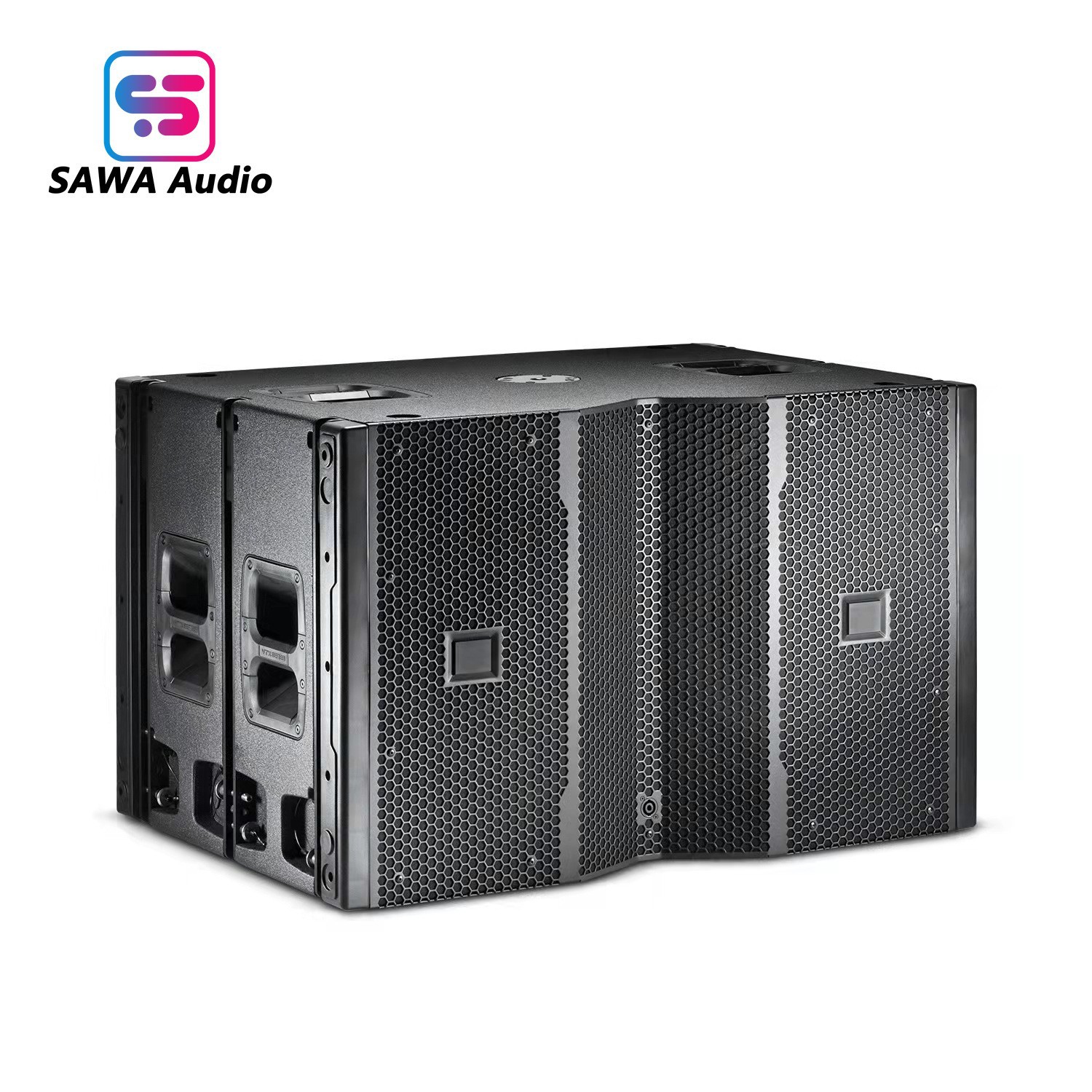 Doble 12 pulgadas altavoces de rendimiento profesional al aire libre de alta potencia bar de conferencia KTV escenario sonido de matriz de línea