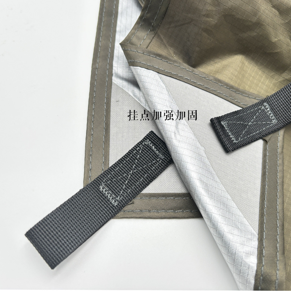 現物屋外ジャングル防水布防風日焼け止め天幕テント布野外は避難所を多く掛けている