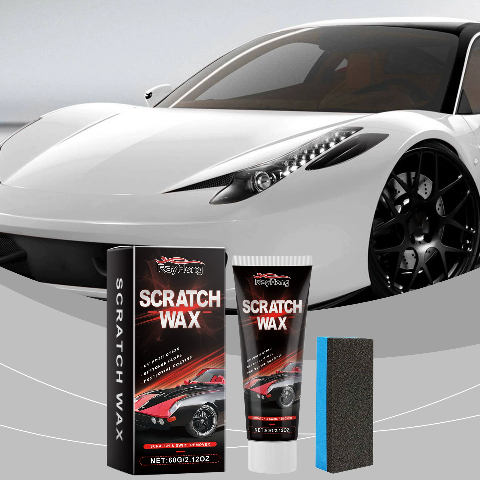 RAYHONG Автомобильная краска Полировочный воск Автомобильная краска Уход