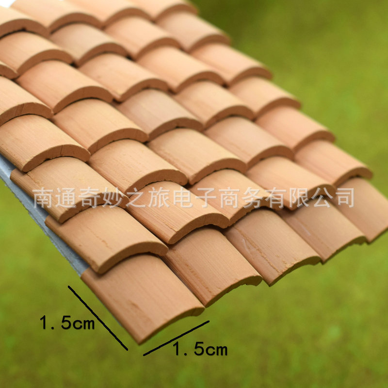 Ladrillo modelo niños hechos a mano DIY arena bandeja simulación edificio pequeña casa mini ladrillo micro paisaje bloques de construcción juguete