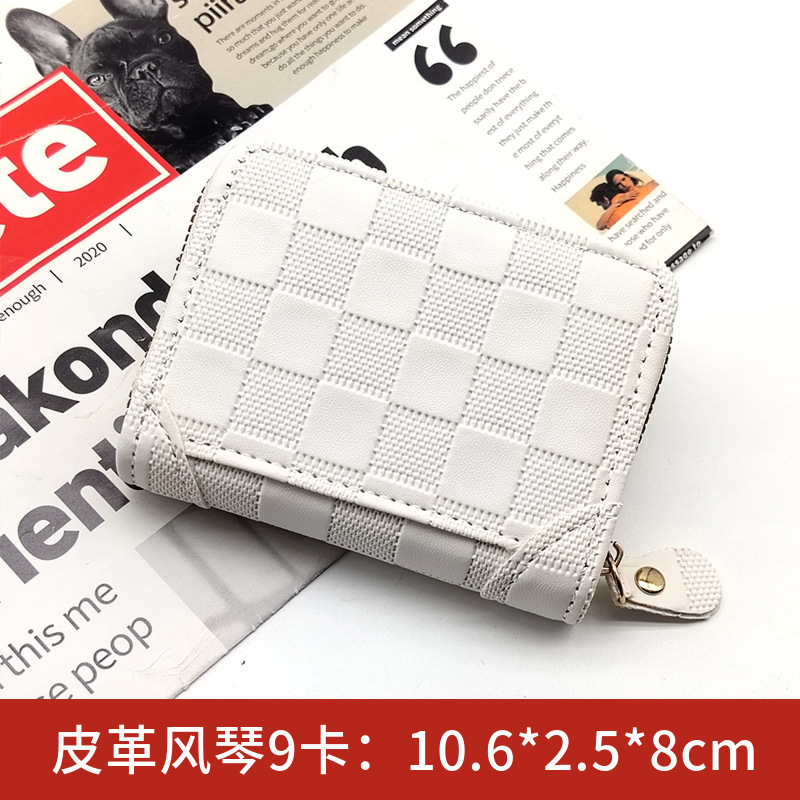Bolsa de tarjetas de órgano para mujeres de gran capacidad multi-tarjeta anti-damagnetizado tarjeta de identificación para hombres de alto nivel cartera de tarjetas delgada