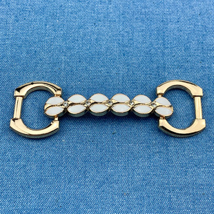 Metal Shoe Buckle Galvanized Chain Buckle Lefu Shoe Eyes Shoes Shoe Flower Hardware Accessories Upper Decorative Alloy Wholesale