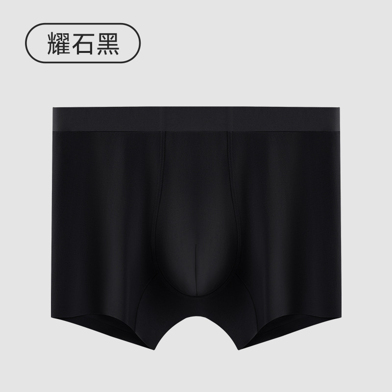 50S algodón elástico hombre pantalones de algodón pierna entrepierna 10A antibacteriano respirante alta elástica hombre pantalones de cintura media