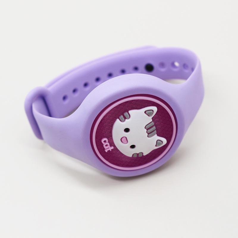 Pulsera de aceite esencial de planta coreana, pulsera de reloj, anillo de papa, giroscopio giratorio para niños, brazalete para niños