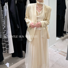 【清仓不退换】秀熙熙显瘦高腰网纱半身裙法式大摆蛋糕裙子15384