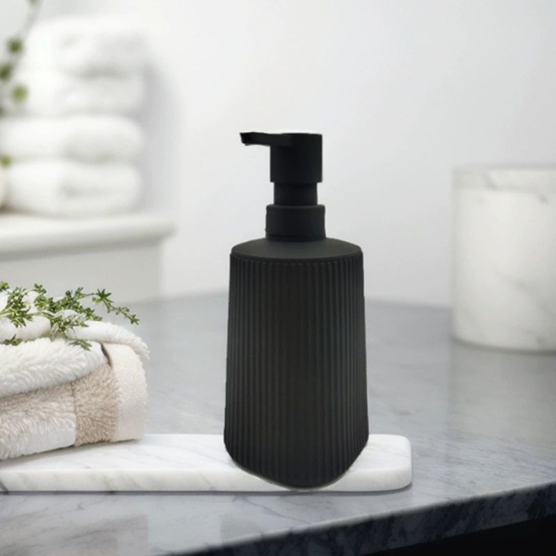 Soap, hand sanitizer, hand cream, plastic bottle