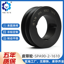 现货供应SPA90-2-1610欧标皮带轮洗涤设备传动件锥套锁紧式皮带轮