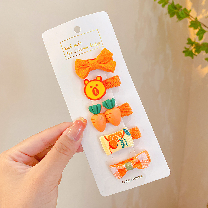 Lindo bebé fetal clip de pelo accesorios para el cabello bebé no duele el pelo horquilla volumen del pelo del bebé menos sudor clip de los niños tocado