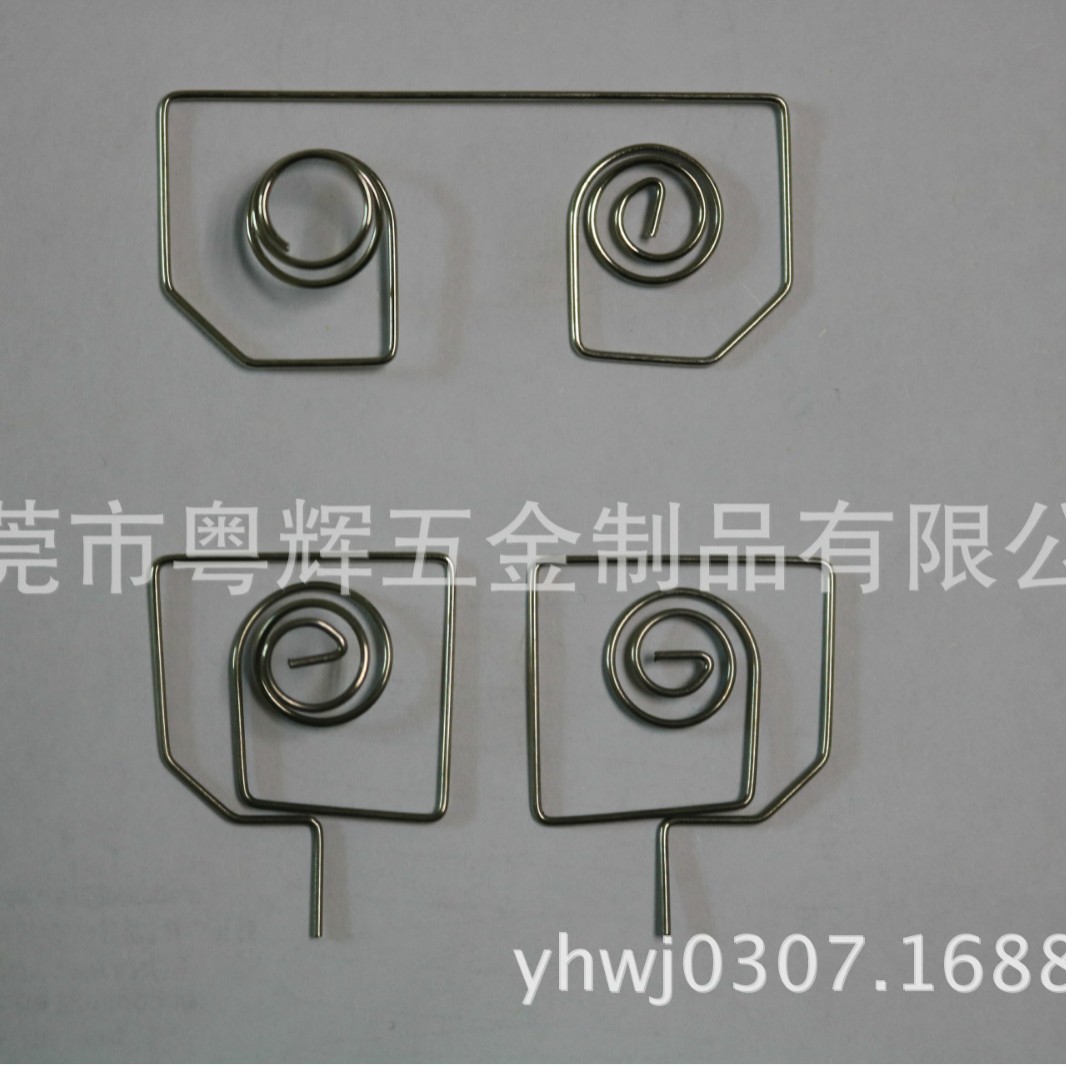 东莞厂家生产不锈钢1号电池弹簧_357号电脑机电池簧加工