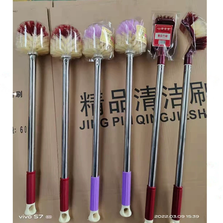 Щетка для унитаза из нержавеющей стали, бытовая щетка для чистки, многофункциональная щетка для унитаза, 5 юаней, стойка для супермаркета, товары для дома, товары повседневного спроса