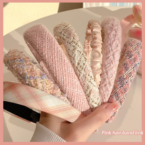 Women's High-End Light Luxury Dopamine Hair Clip Leisure Style Summer High Crown Headband Hair Accessory Hair Accessories Non-Damaging