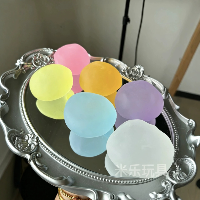 Cross-Border Popular Item: Moldable Creative Hand-Squeezable Stress Relief Toy Stress Ball Cross-Border Popular Item: Moldable Creative Hand-Squeezable Stress Relief Toy Stress Ball