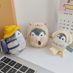 かわいいアニメの日系正エネルギーペンギンハムスターペンギンぬいぐるみバッグ