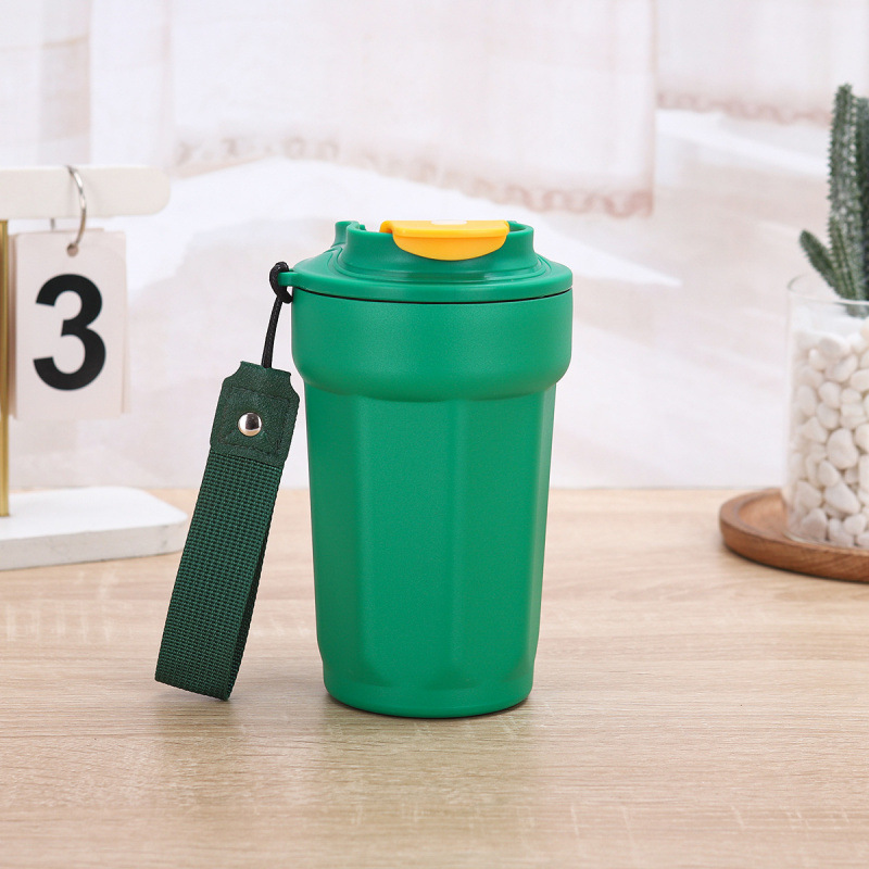 Taza de octogono 450m verde