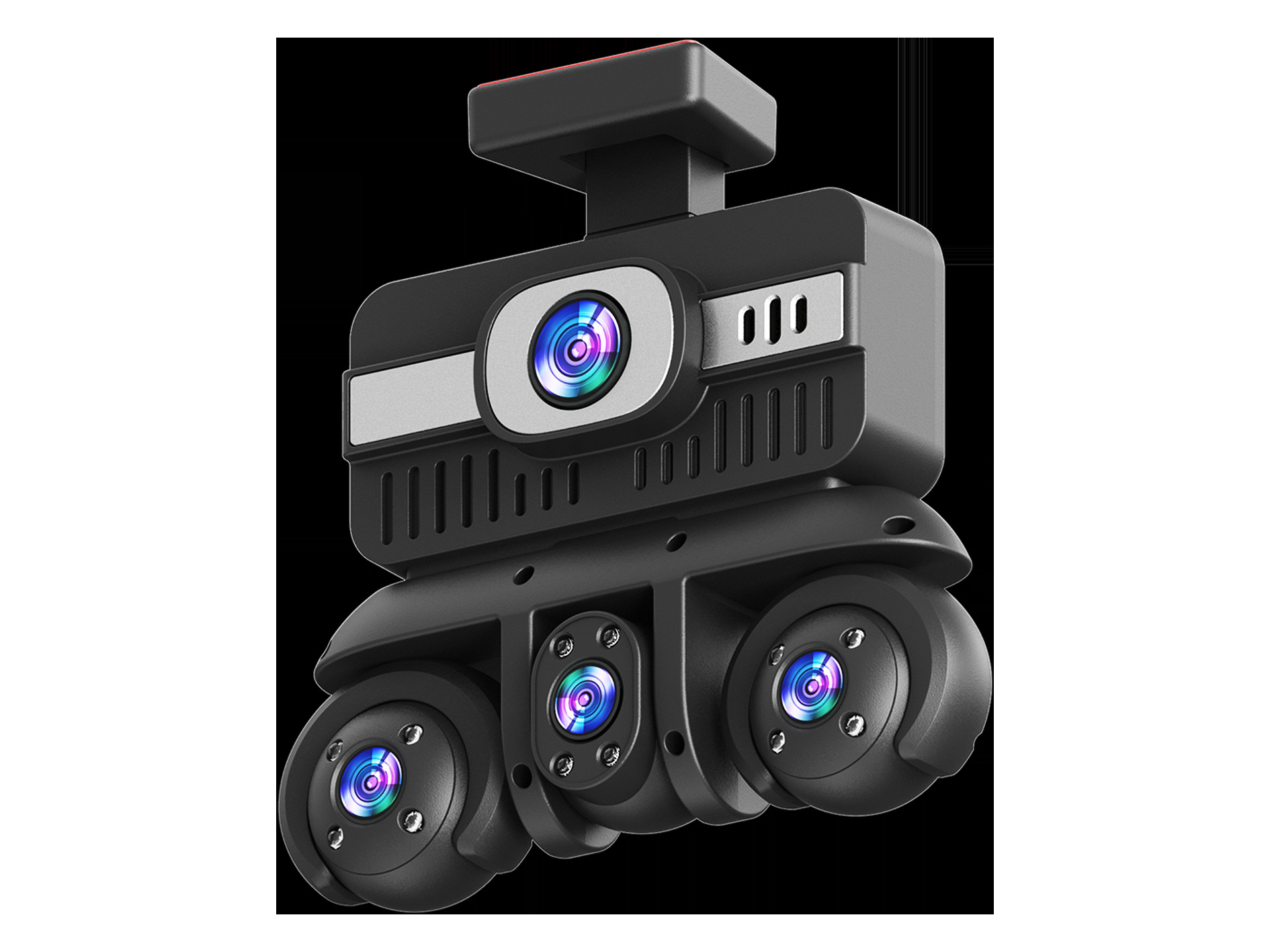 W18-5 Lens Dashcam 3.16-inch 1080P Five-Channel Camera Manufacturer's Best-Selling Product for Foreign Trade and E-commerce on Amazon
