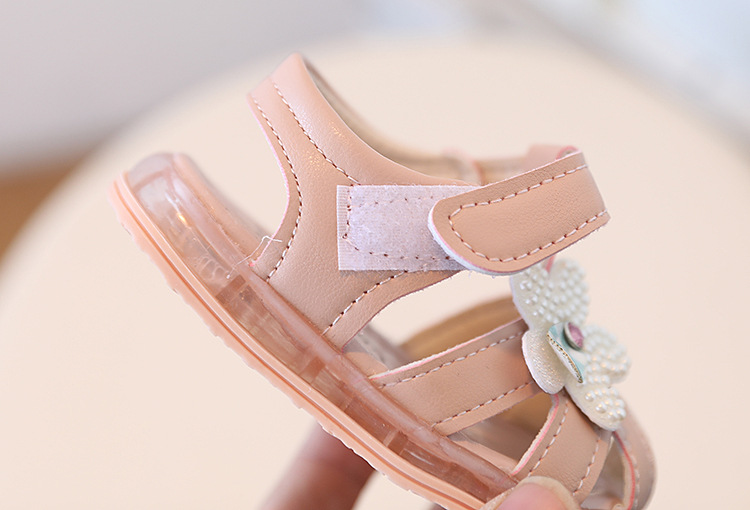 Estate nuove donne bambino 0-1-2 anni neonato suola morbida scarpe da principessa da passeggio sandali Baotou per bambini_voghion.com