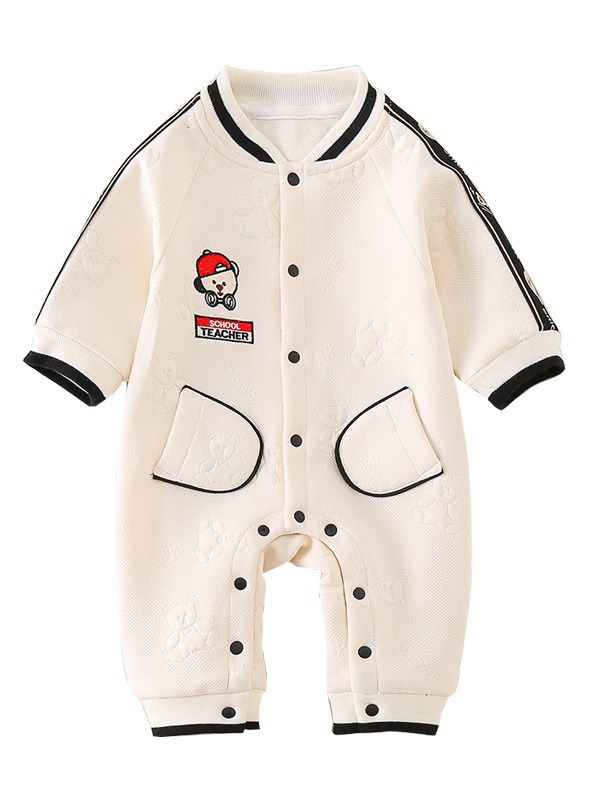 Oso Jacquard de doble capa de una pieza