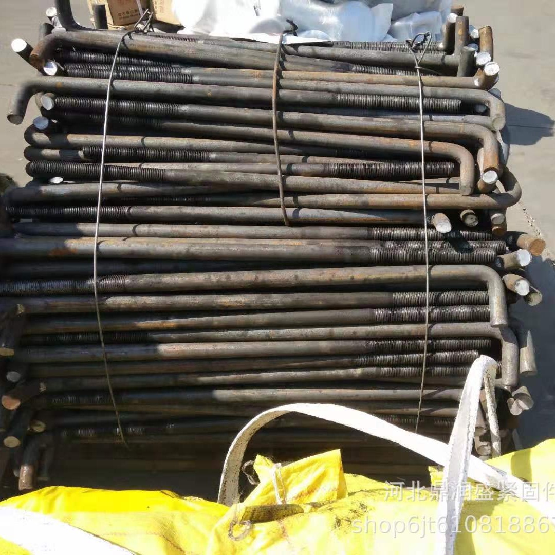 地脚螺栓 热镀锌地脚螺栓高铁预埋地脚螺栓 4.8级 16锰量大从优