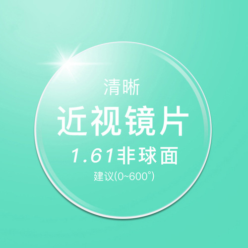 1.56 1.61 1.67 Myopia spectacle lenses anti-blue light aspherical glasses wholesale dropshipping